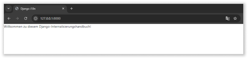 de django localization