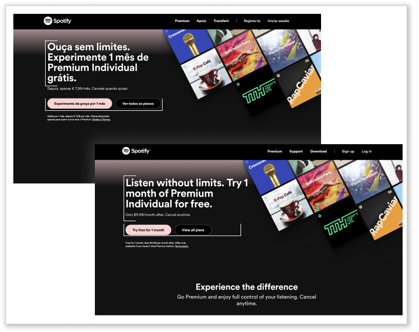 spotify examples