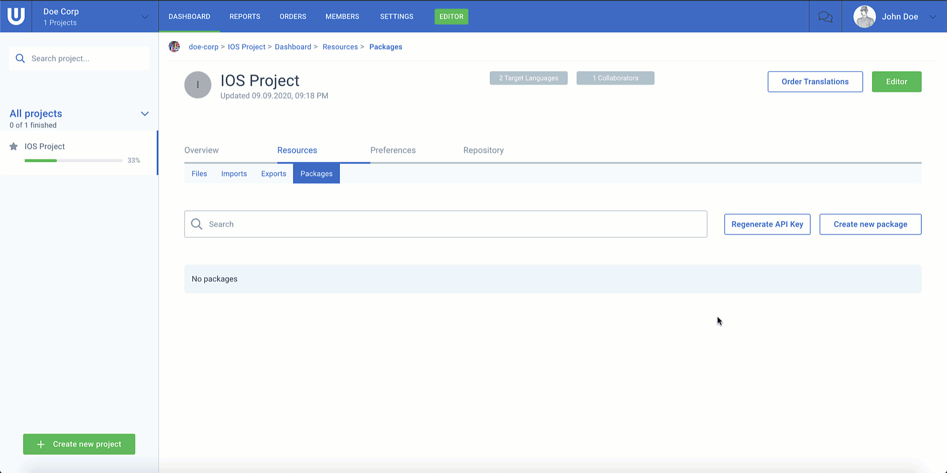 Create package