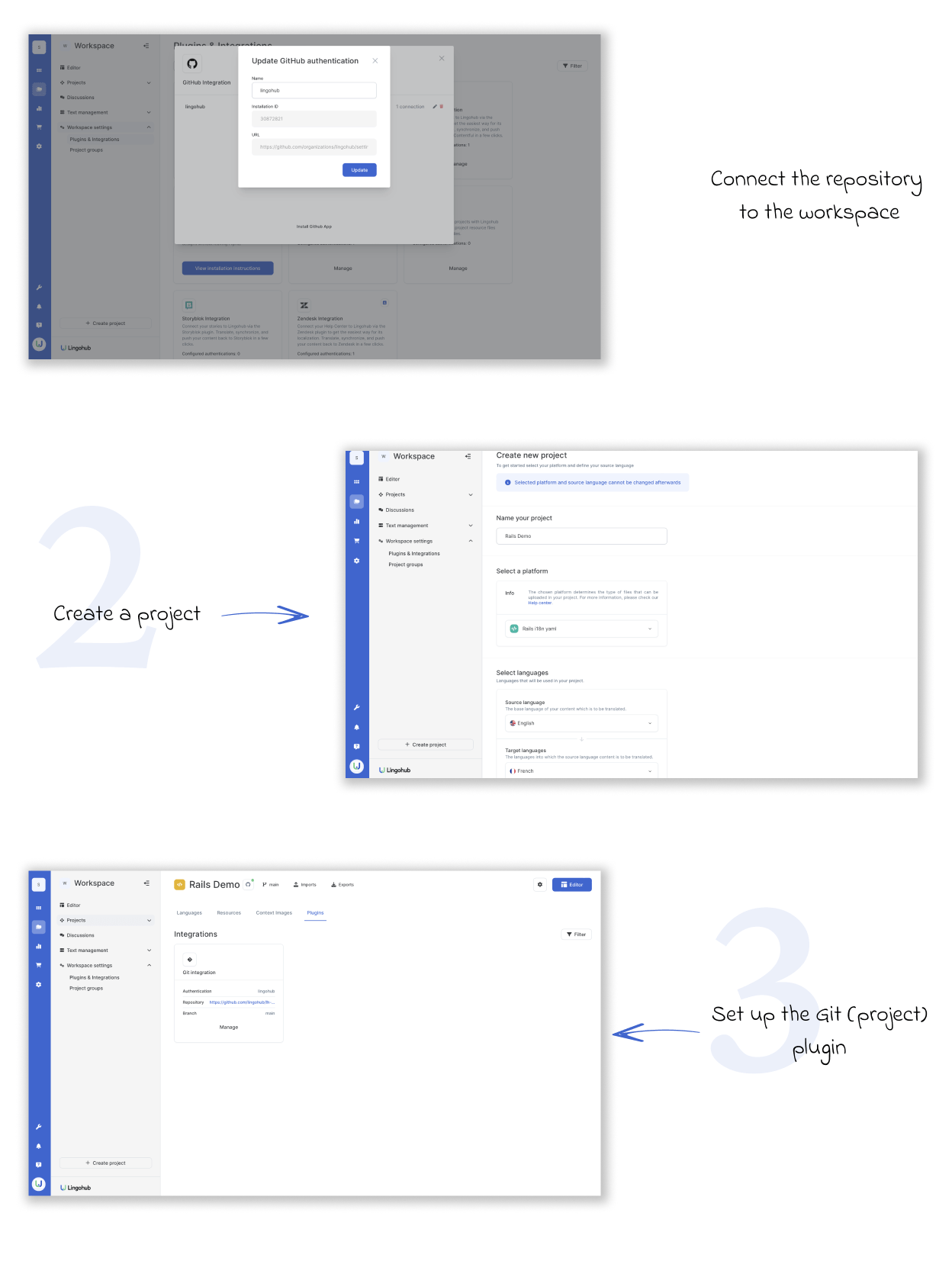 how to set up plugin