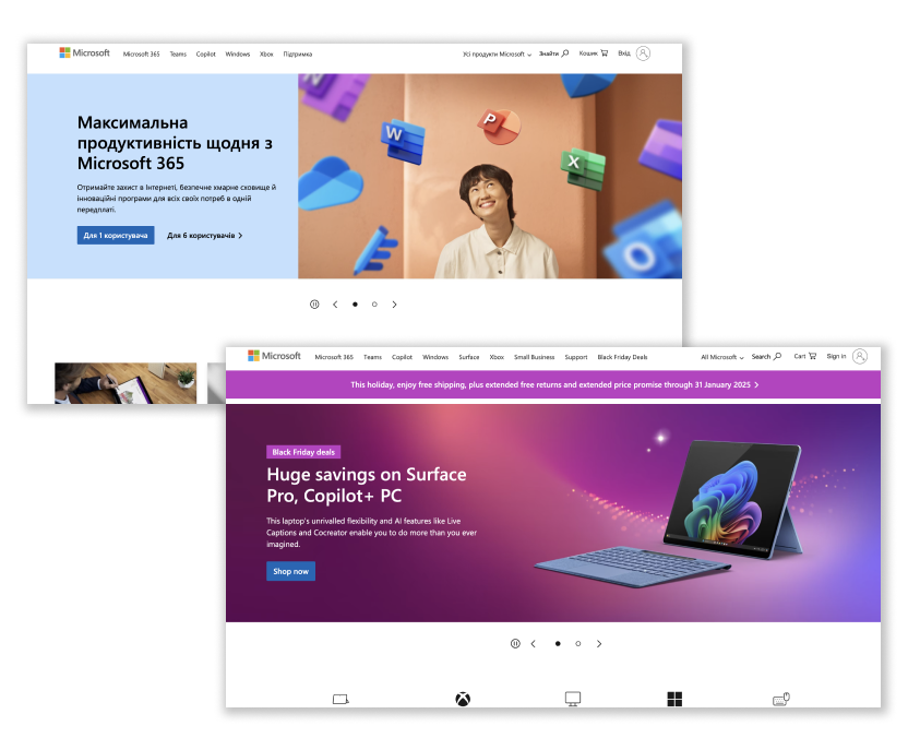 microsoft example