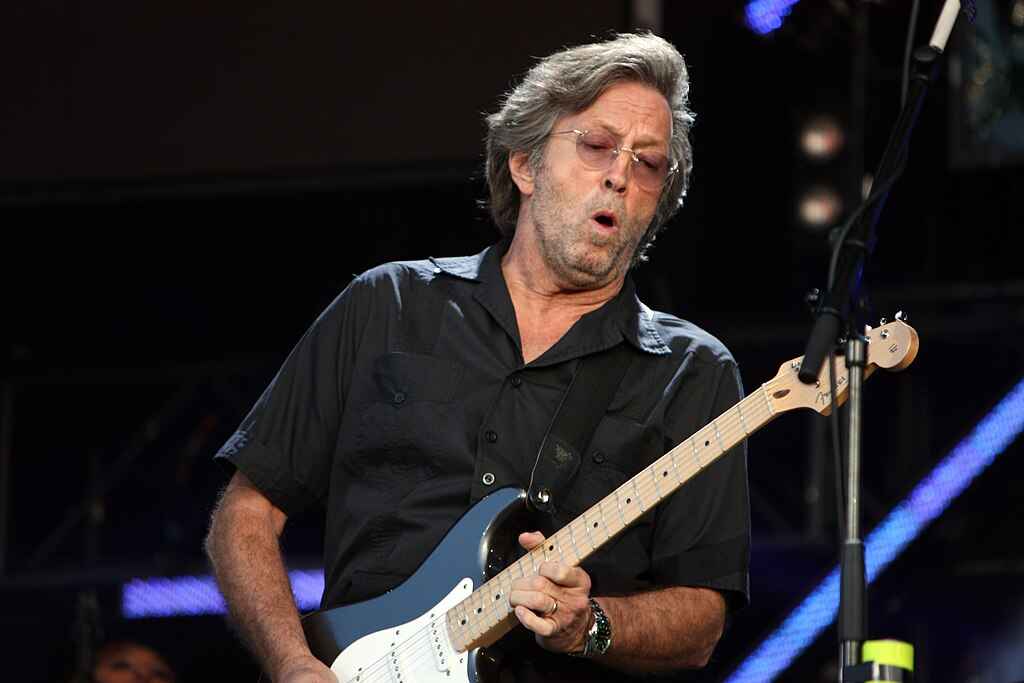 Eric Clapton. Image credit: Wikimedia Commons