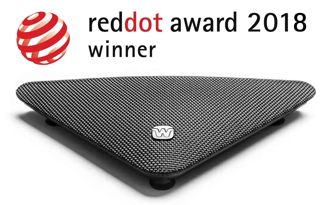Widex TV Play reddot award winner for 2018.
