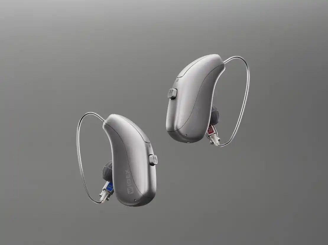 Widex Allure hearing aids.