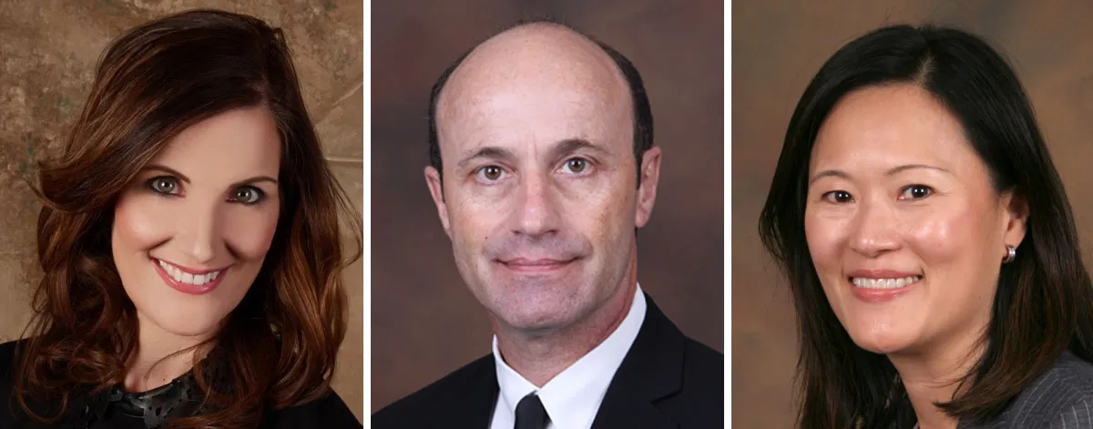 New Oticon VPs Dawn Spring, Douglas Beck, AuD, and Josephine Poelma, MS, PMP®