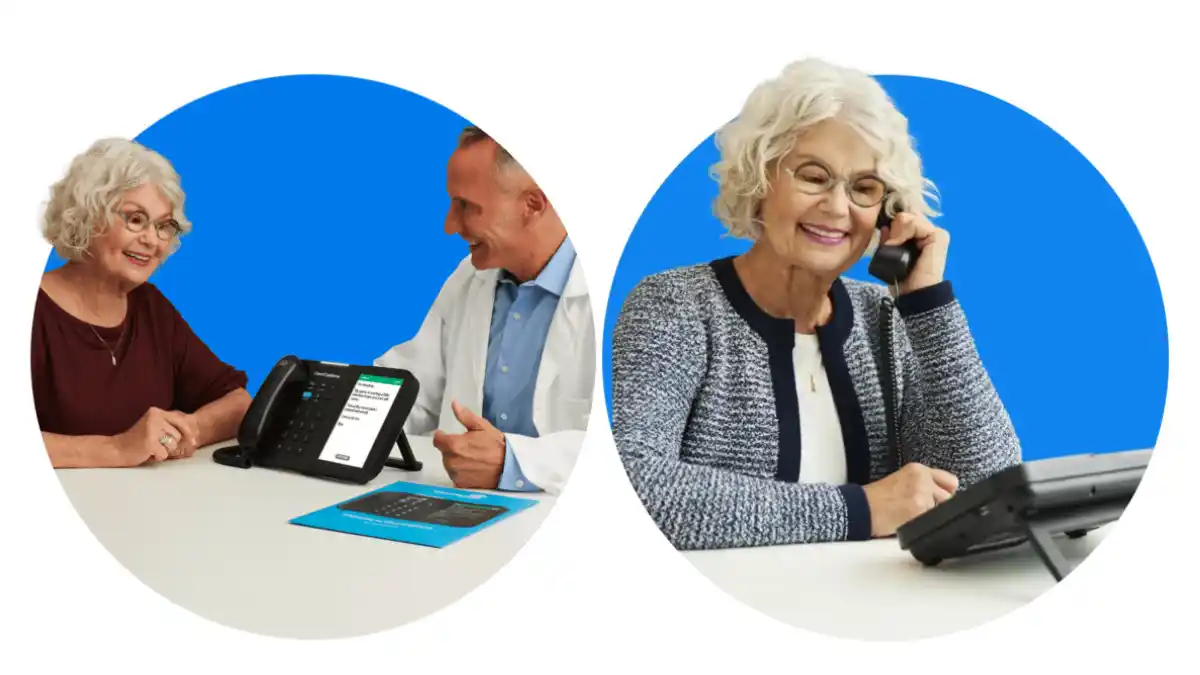 With ClearCaptions' "White Glove" service, a company representative will come to your home to set up the phone, provide orientation and instruction on its use, and ensure it performs optimally for your unique telephone communication needs.