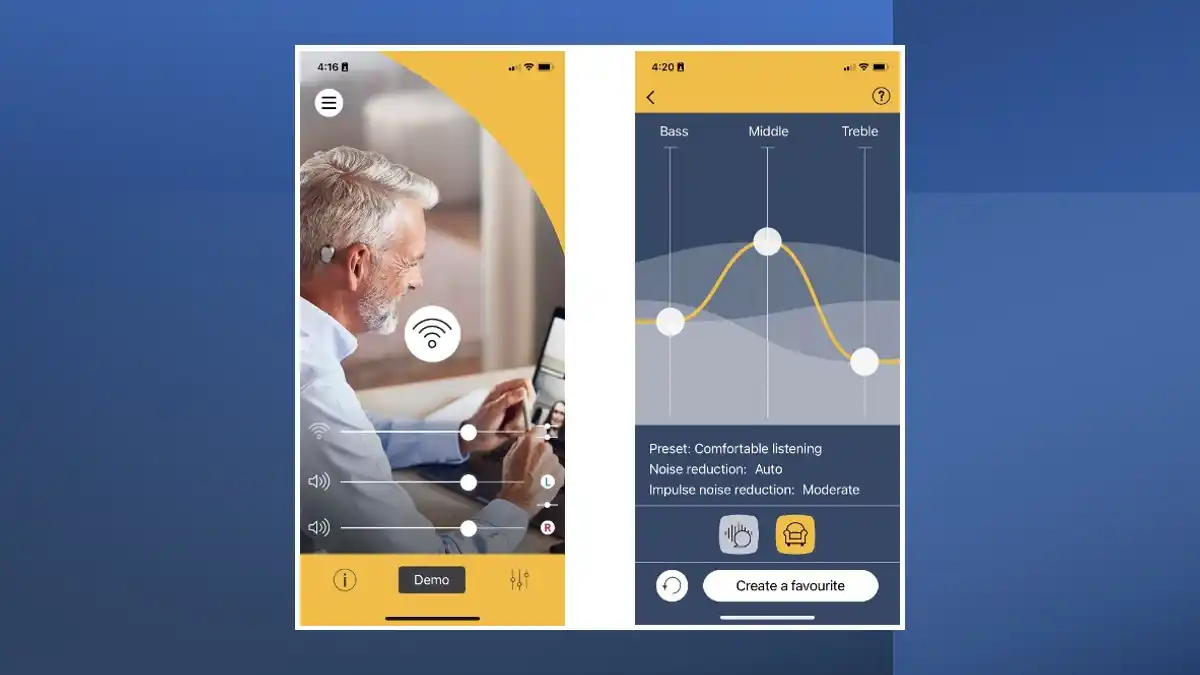 Cochlear Baha Smart App.