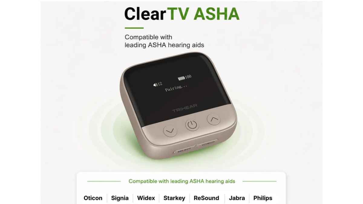 TriHear ClearTV Series Designed to Simplify TV Streaming for Hearing Aids