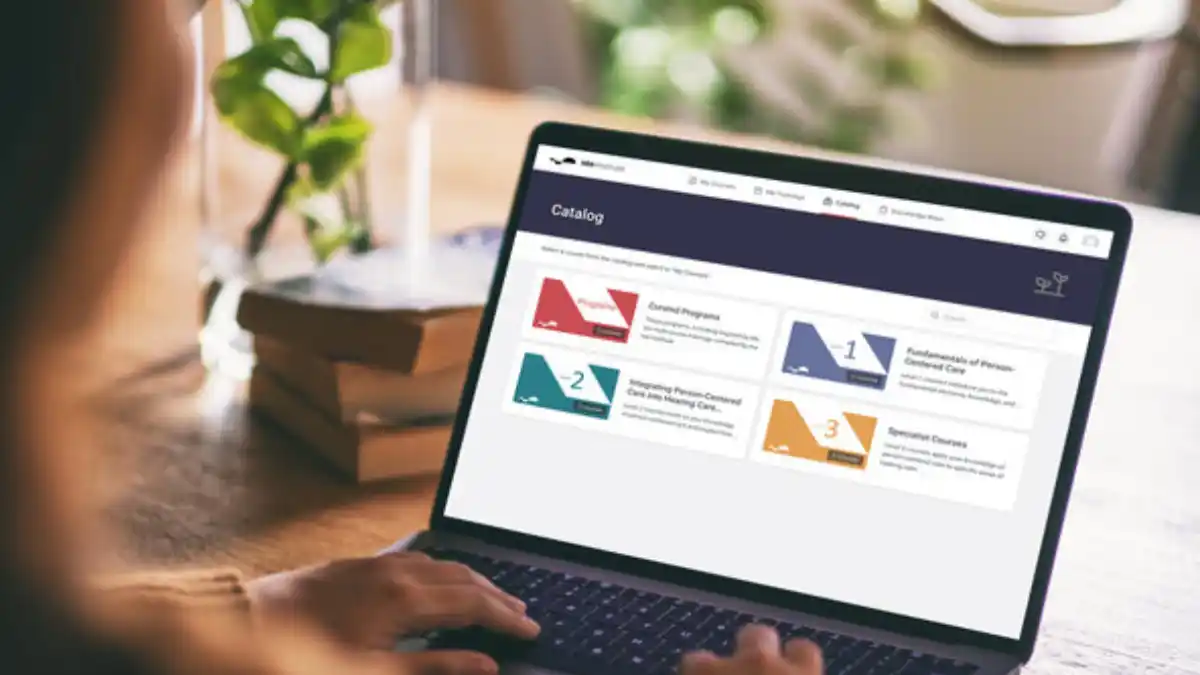 The Ida Learning Hall provides free access to courses in person-centered care and features brief video tutorials, knowledge checks, and exams.
