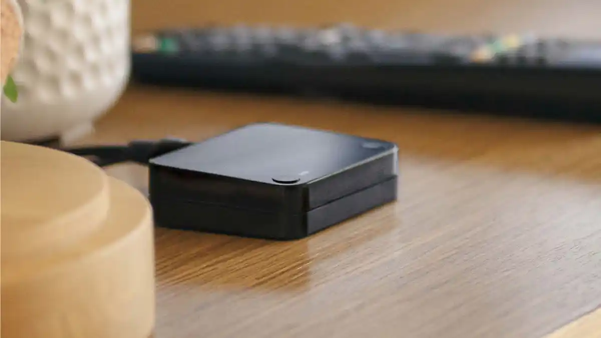 Starkey's new StarLink Edge TV Streamer for Edge AI and LE Audio-compatible devices.