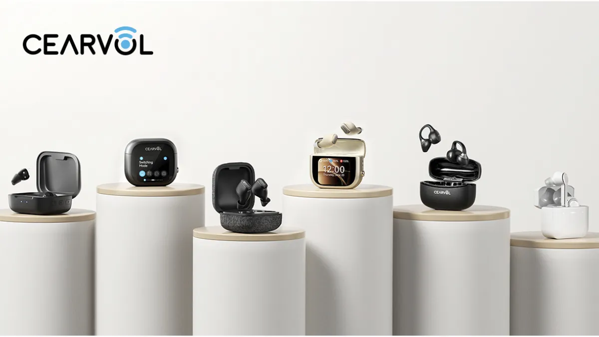 Cearvol Unveils Full Hearing Aid Lineup at EUHA 2025, Including Flagship Wave and Aquarius Hearing Glasses