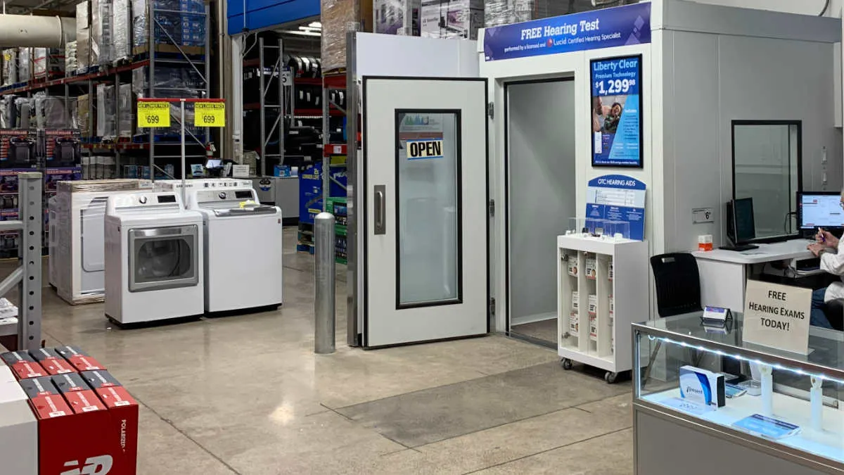 Sam's Club Hearing Centers may be tucked into a corner of some stores, but they are staffed by state-licensed professionals.