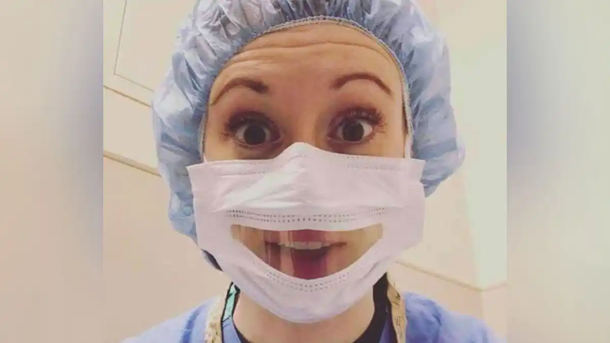 Clear Window Surgical Mask