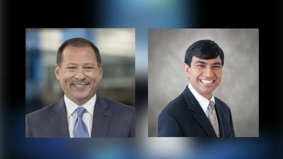 Starkey CEO Brandon Sawalich and CTO Achin Bhowmik, PhD.