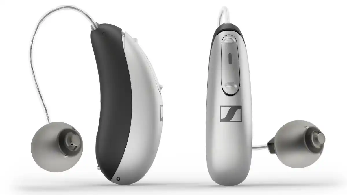 Sennheiser All Day Clear OTC Hörgeräte.