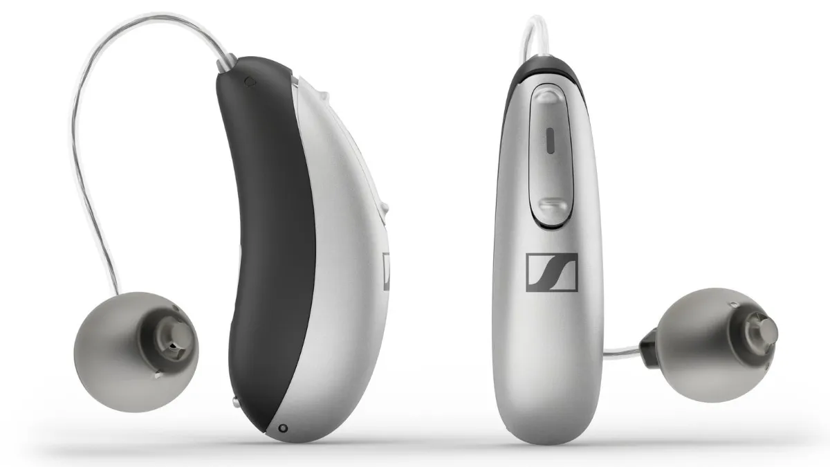 Sennheiser All Day Clear OTC hearing aids.