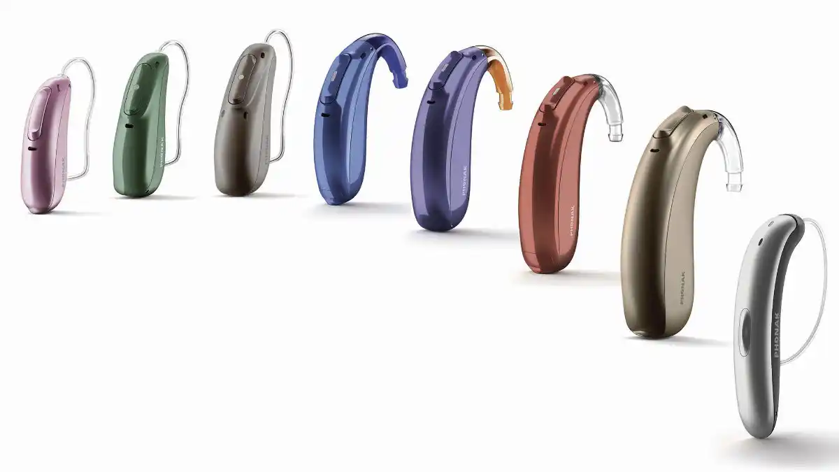 The Phonak Lumity family now includes a comprehensive range of behind-ear products, including the Audéo Lumity receiver-in-canal (RIC) and Naída and Sky behind-the-ear (BTE) models in various power options and form factors, as well as the Phonak Slim RIC.