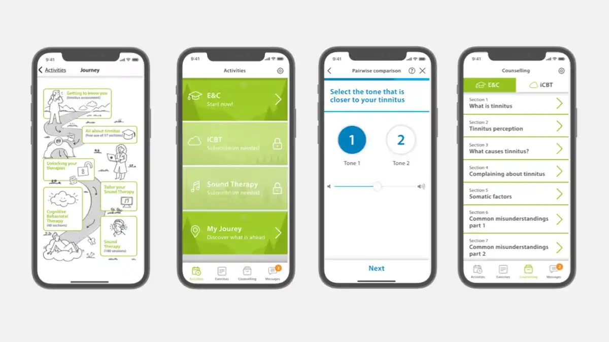 The SilentCloud app.