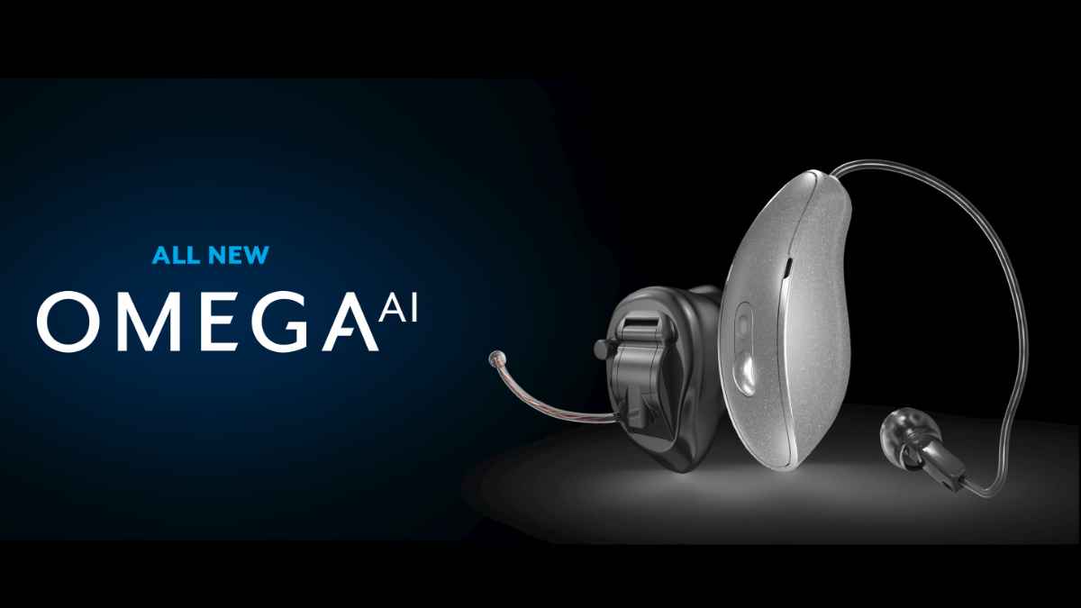 Omega AI was launched in October 2025 as the Starkey's newest flagship hearing aid. 