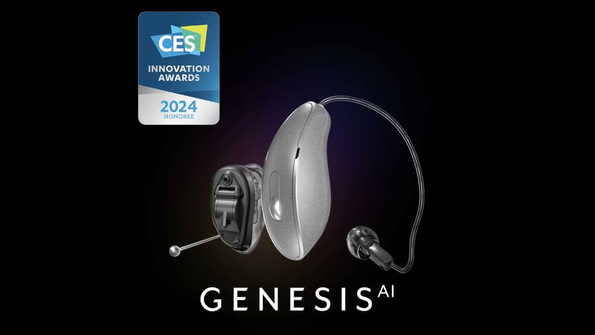 Starkey Genesis AI Honored with 2024 CES Innovation Award