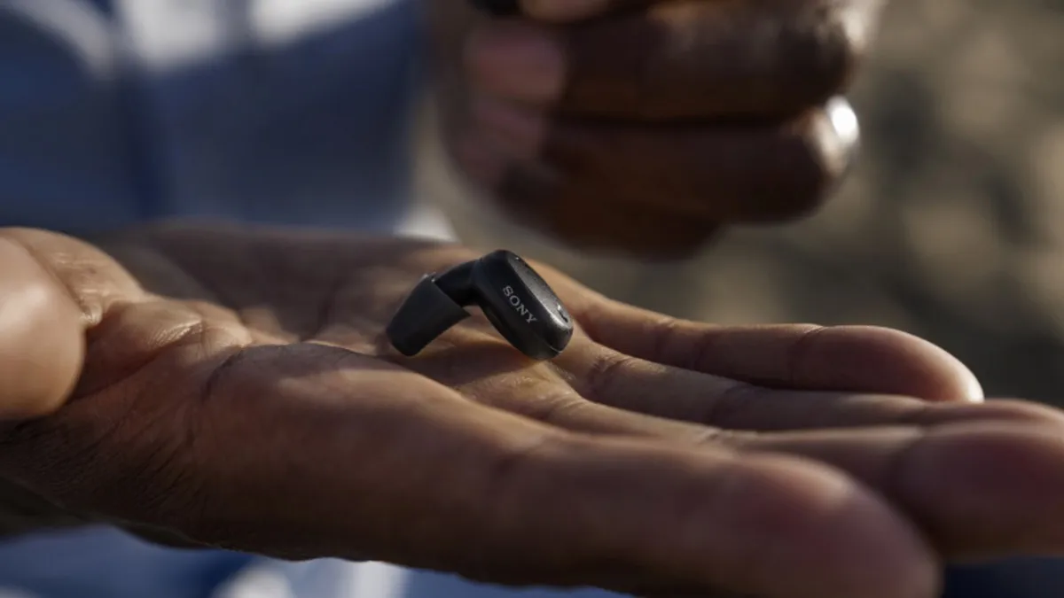 Sony CRE-E10 OTC hearing aid.