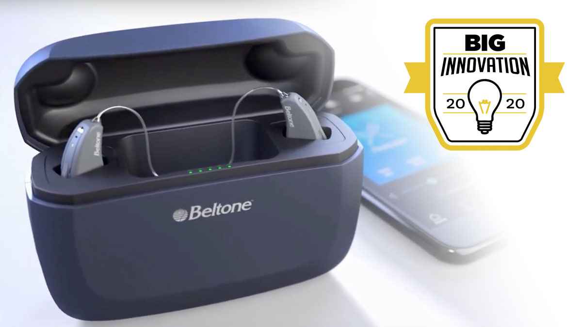 Beltone Amaze Hearing Aids Win 2020 BIG Innovation Award  for Android Streaming Technology