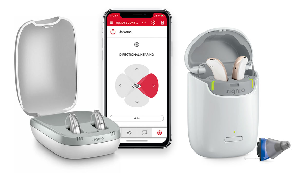 Siemens Signia hearing aids collection available at Ideal Hearing Care clinic in Rawalpindi