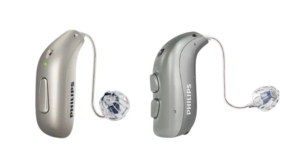 Philips 9050 MiniRITE on left and the slightly older Philips MiniRITE 9040 MiniRITE on right.