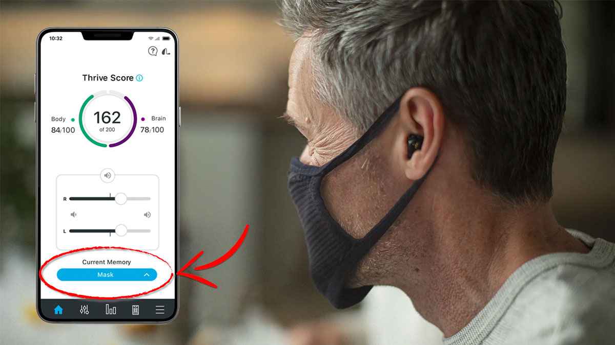 Starkey Releases Mask Mode for Livio AI Hearing Aids