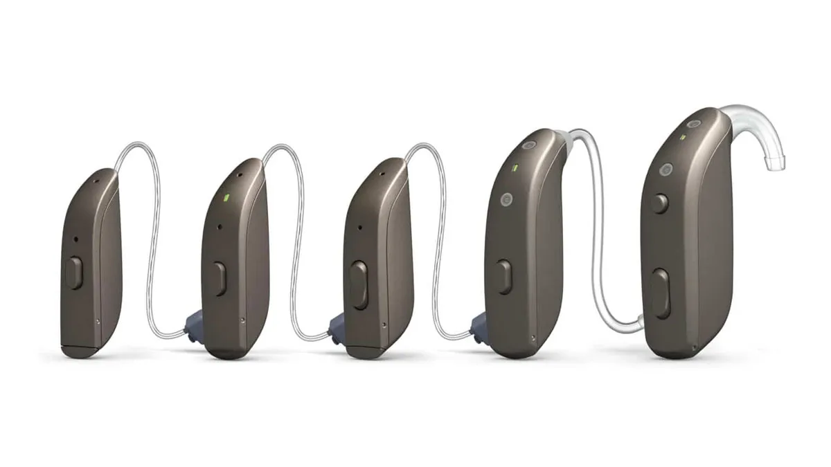 ReSound BTE hearing aids.