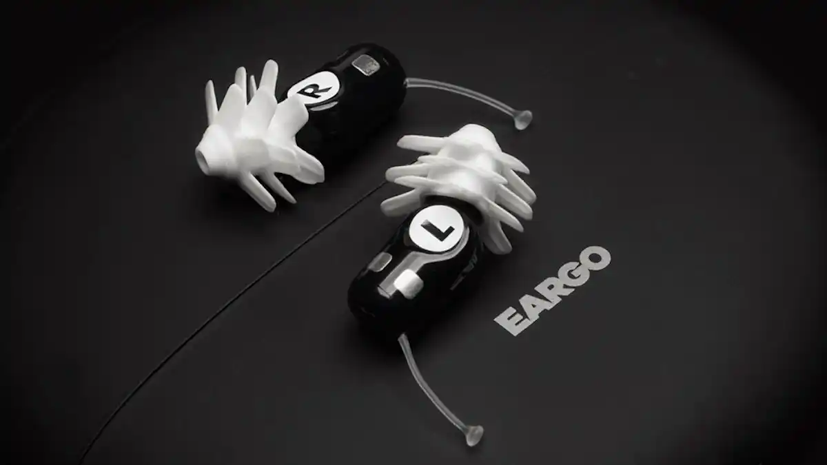 Eargo Hearing Aids with Charger