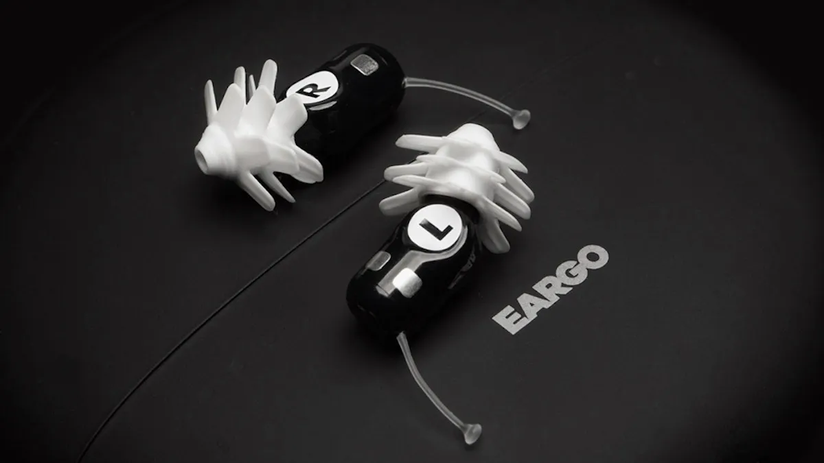 Eargo Hearing Aids with Charger