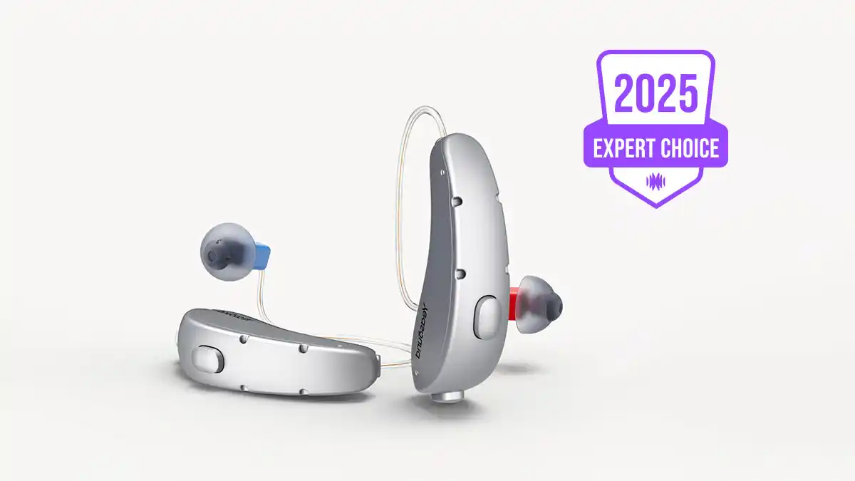 The Yeasound RIC800 OTC hearing aid performed well enough in the HearAdvisor lab to earn it a 2025 Expert Choice Award.