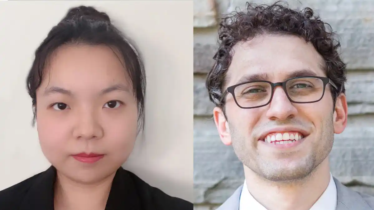 Kening Jiang, MHS, und Nicholas Reed, AuD, PhD.