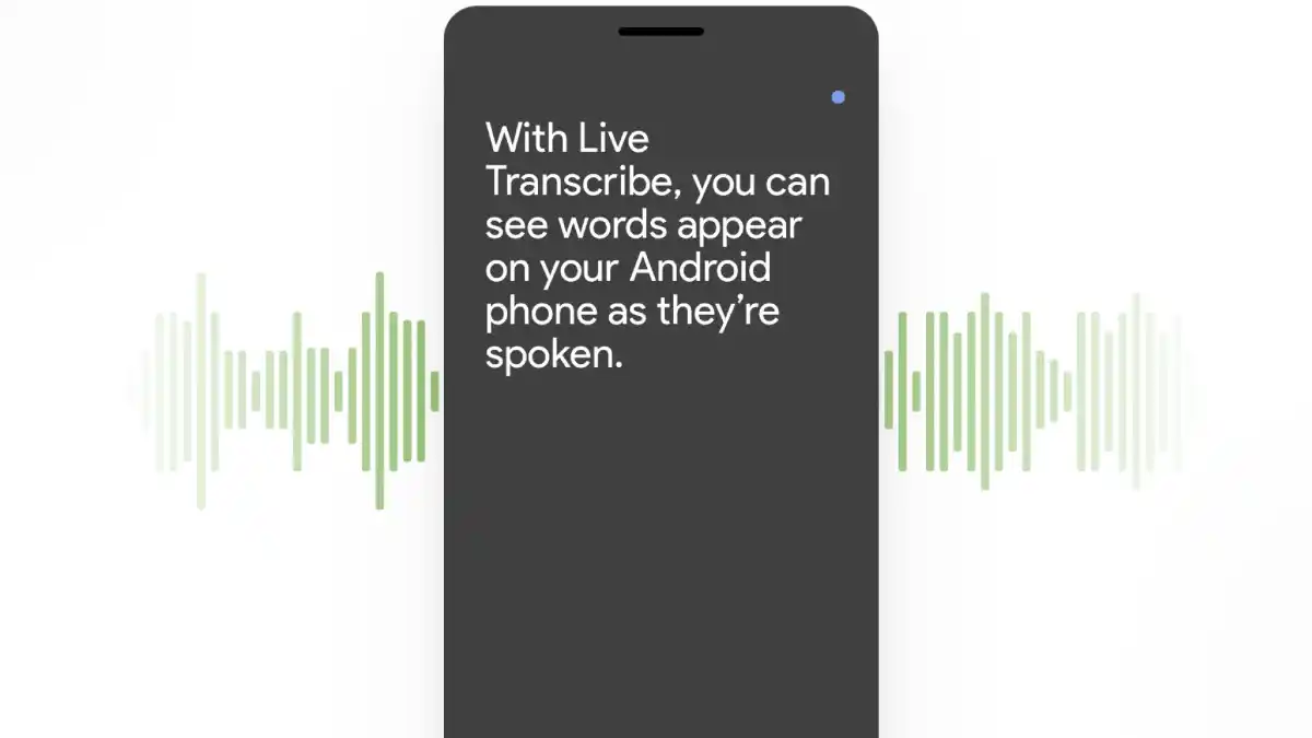 Live Transcribe app graphic