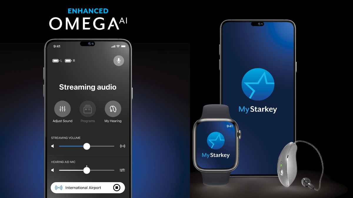 Starkey Omega AI Expands to Include Auracast Assistant, Google Fast Pair, and Push to Talk