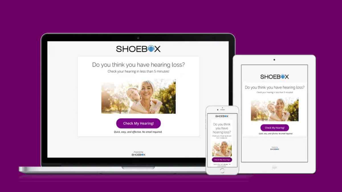 SHOEBOX Launches Easy-to-Use, Mobile-Friendly Online Hearing Screening Test
