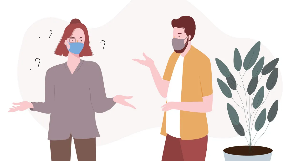 Hearing With Mask