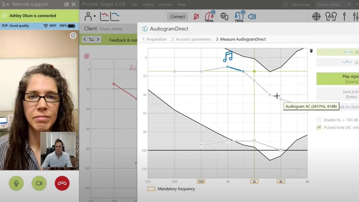 Phonak Audiogram Direct