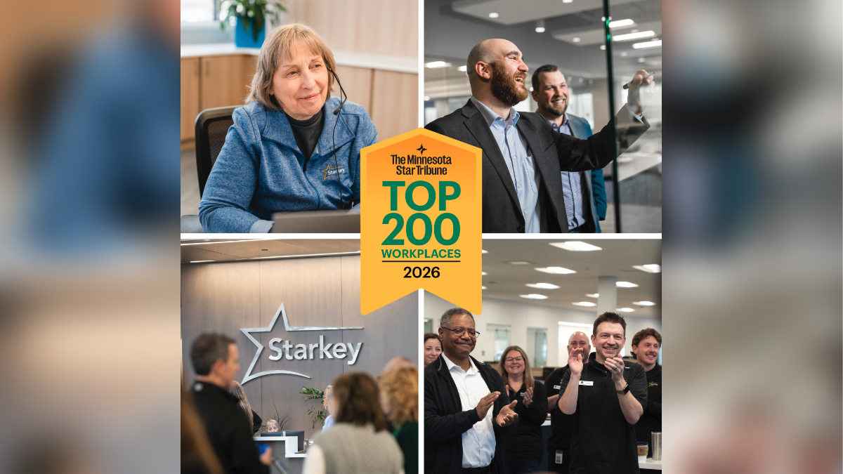 Starkey Named 2026 Star Tribune Top Workplace for Fifth Consecutive Year