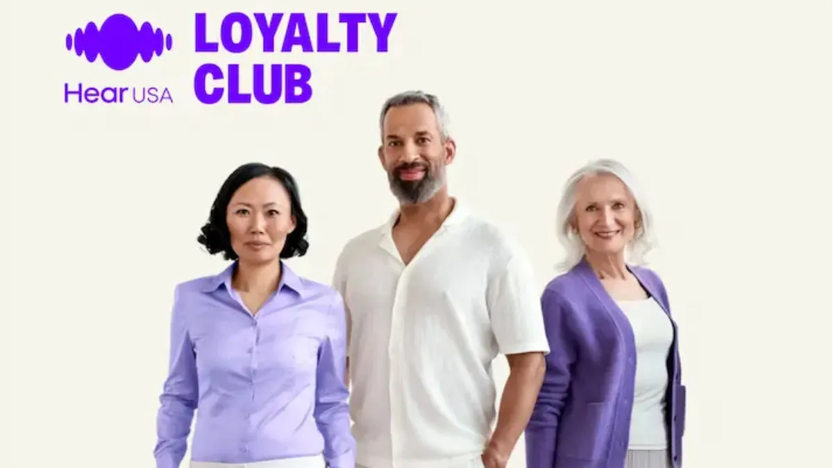 The HearUSA Loyalty Club gives you 3 years of comprehensive care, routine checks, and service for your hearing aids.