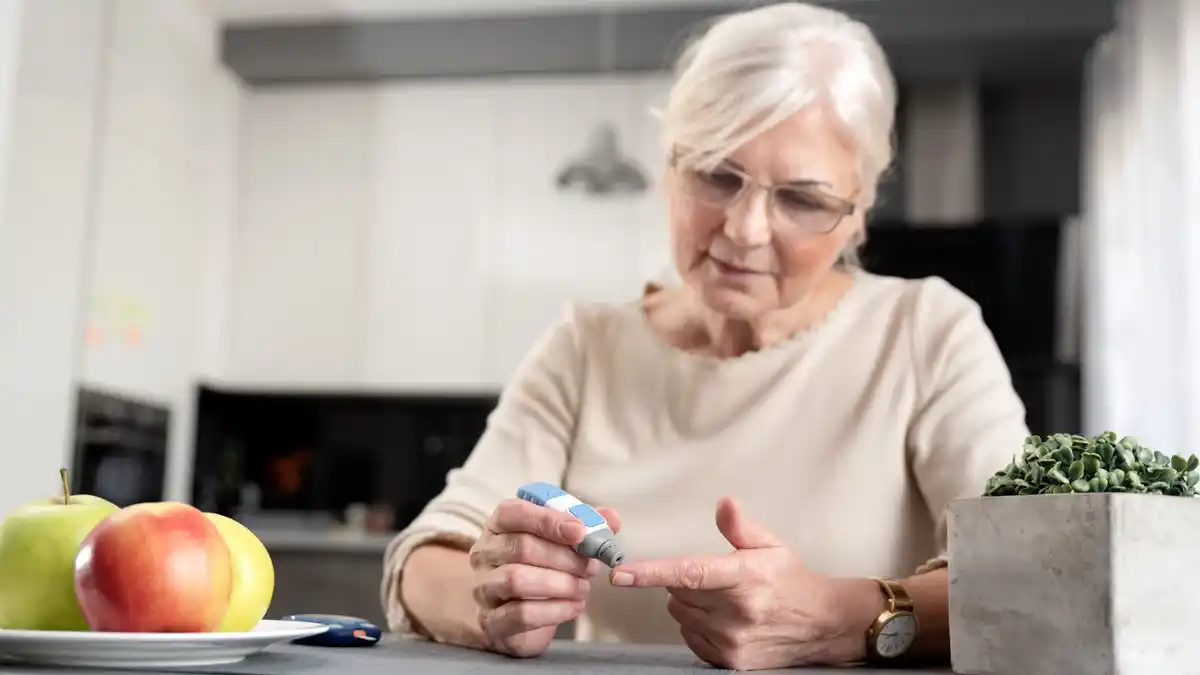 According to the CDC, hearing loss is twice as common in people who have diabetes as it is in people of the same age who don’t. 