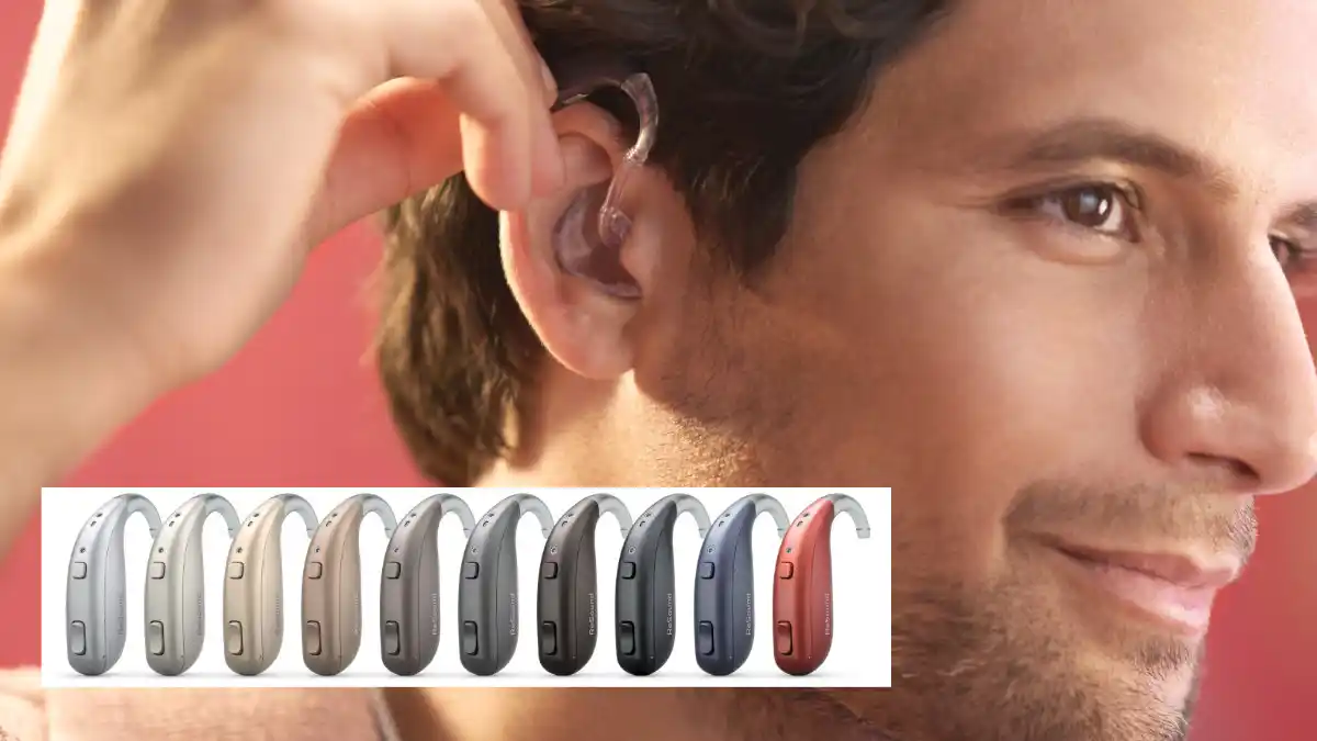 ReSound Enzo IA is available in 10 colors to match your hair color or style preference. 