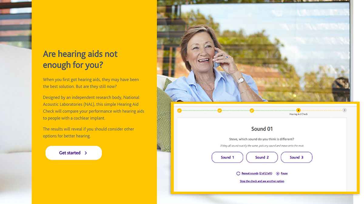 New Online Tool Available to Check Hearing Aid Performance, Help Support Those Who May Benefit From a Cochlear Implant