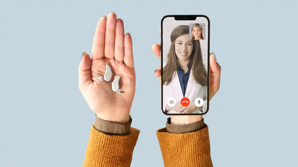 Lively’s existing hearing aid technology will continue to be offered, but now as Jabra Enhance Select 50, Enhance Select 100 (shown above), and Enhance Select 200, and the Lively Connect app will be renamed Jabra Enhance Select.