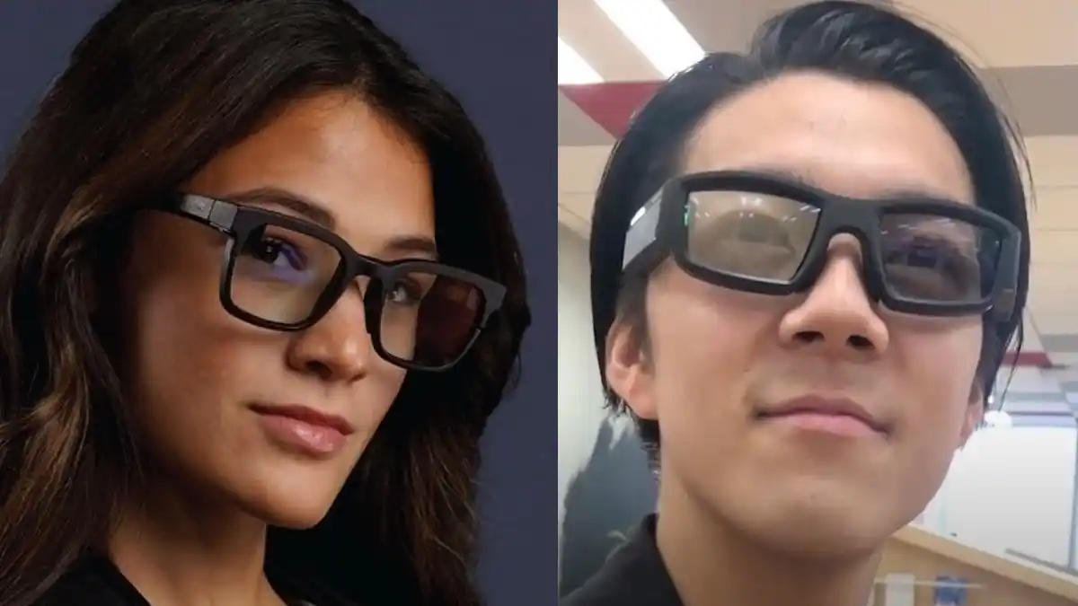 Smart Glasses der nächsten Generation Vuzix Ultralite (links) sind schlanker und leichter als die bisherigen Technologiebrillen Vuzix Blade (rechts). Quellen: Vuzix und Xander