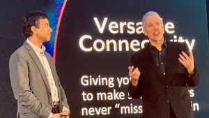 Bhowmik and Chief Innovation Officer David Fabry.