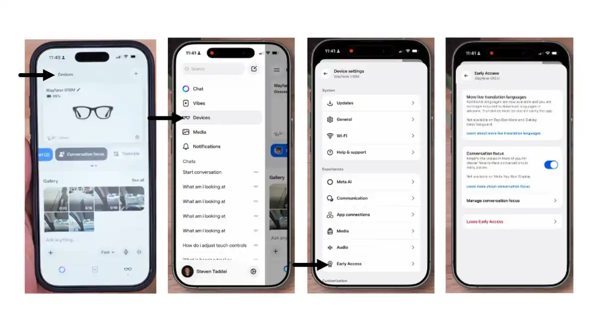 The not-very-obvious steps to getting Conversation Focus. After you opt-in for early-access Conversation Focus, it should appear in your app within about 24 hours.