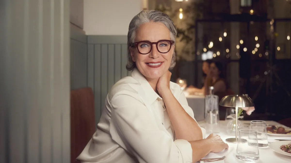 Nuance Audio Glasses are available in two different colors (shiny black and burgundy) and hide their advanced hearing technology in the frame. 