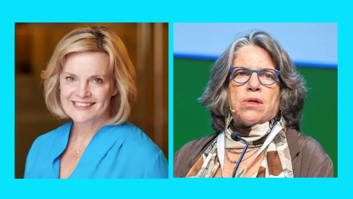 HIA President Kate Carr and Barbara Weinstein, PhD, professor at the City University of New York (CUNY).